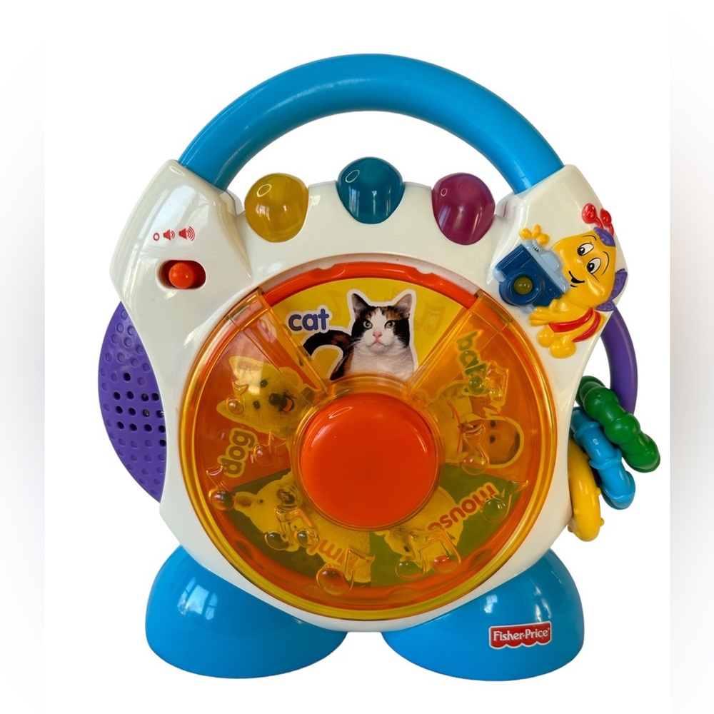 Vintage Fisher Price See and Say Camera Baby Toy